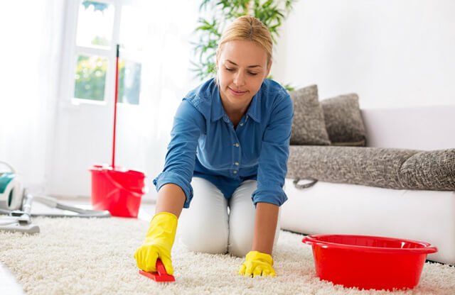 Как качественно почистить ковры дома